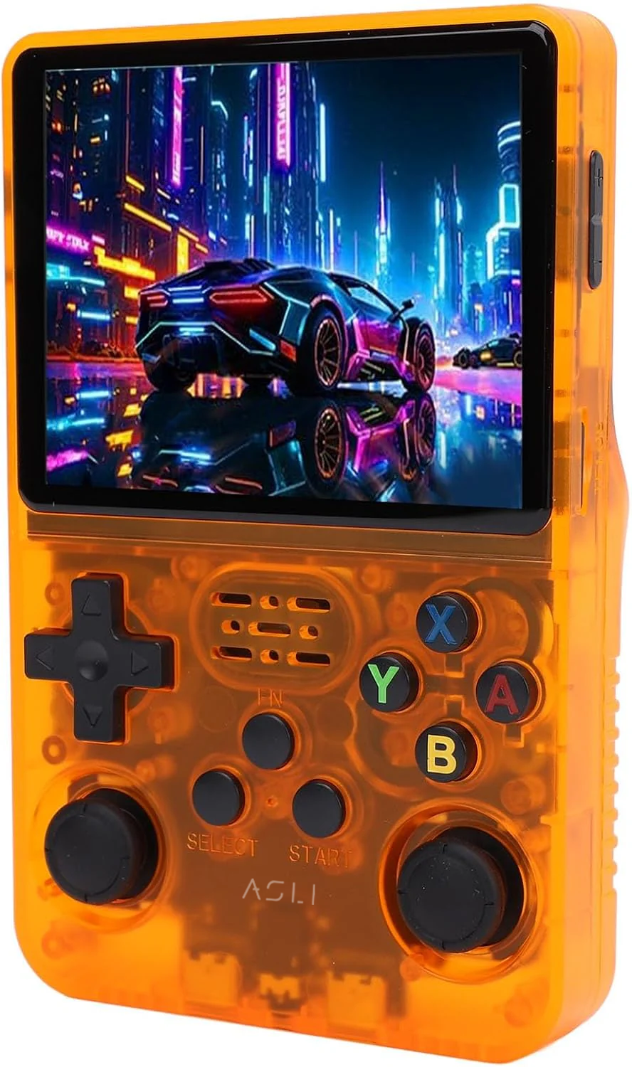 Asli Global Xretro Engine 3.5 Xretro Handheld Game Console With Linux System 128GB | Orange Asli Global Xretro Engine 3.5 Xretro Handheld Game Console With Linux System 128GB | Orange
